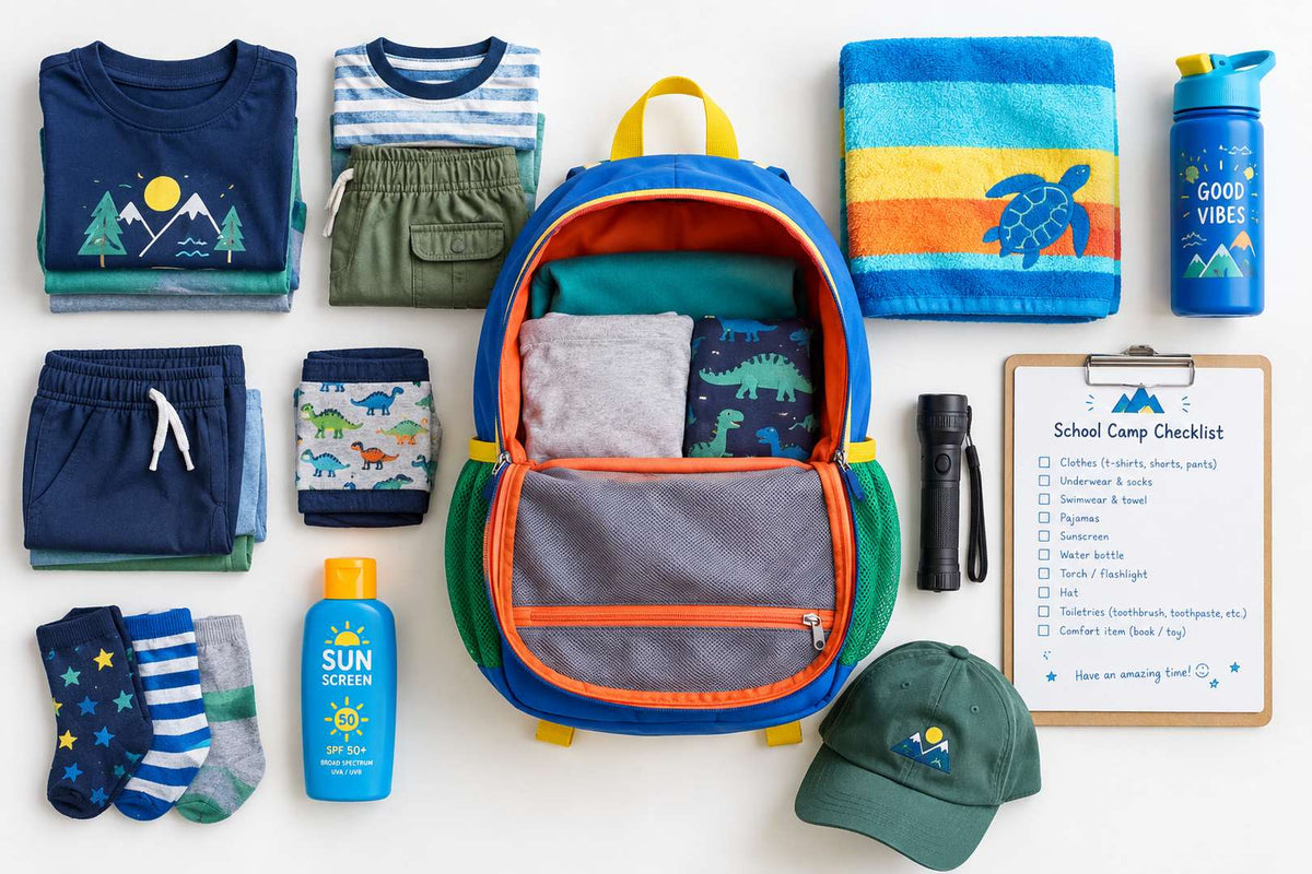 School Camp Packing List: How to Set Kids Up to Manage Their Own Gear
